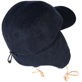 super.natural Earflap Kappe schwarz One Size