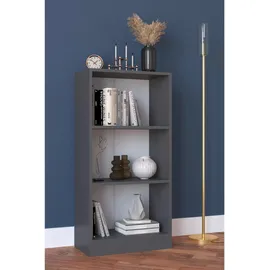 VCM Dilos M Bücherregal 56 x 30 x 114 cm Schwarz