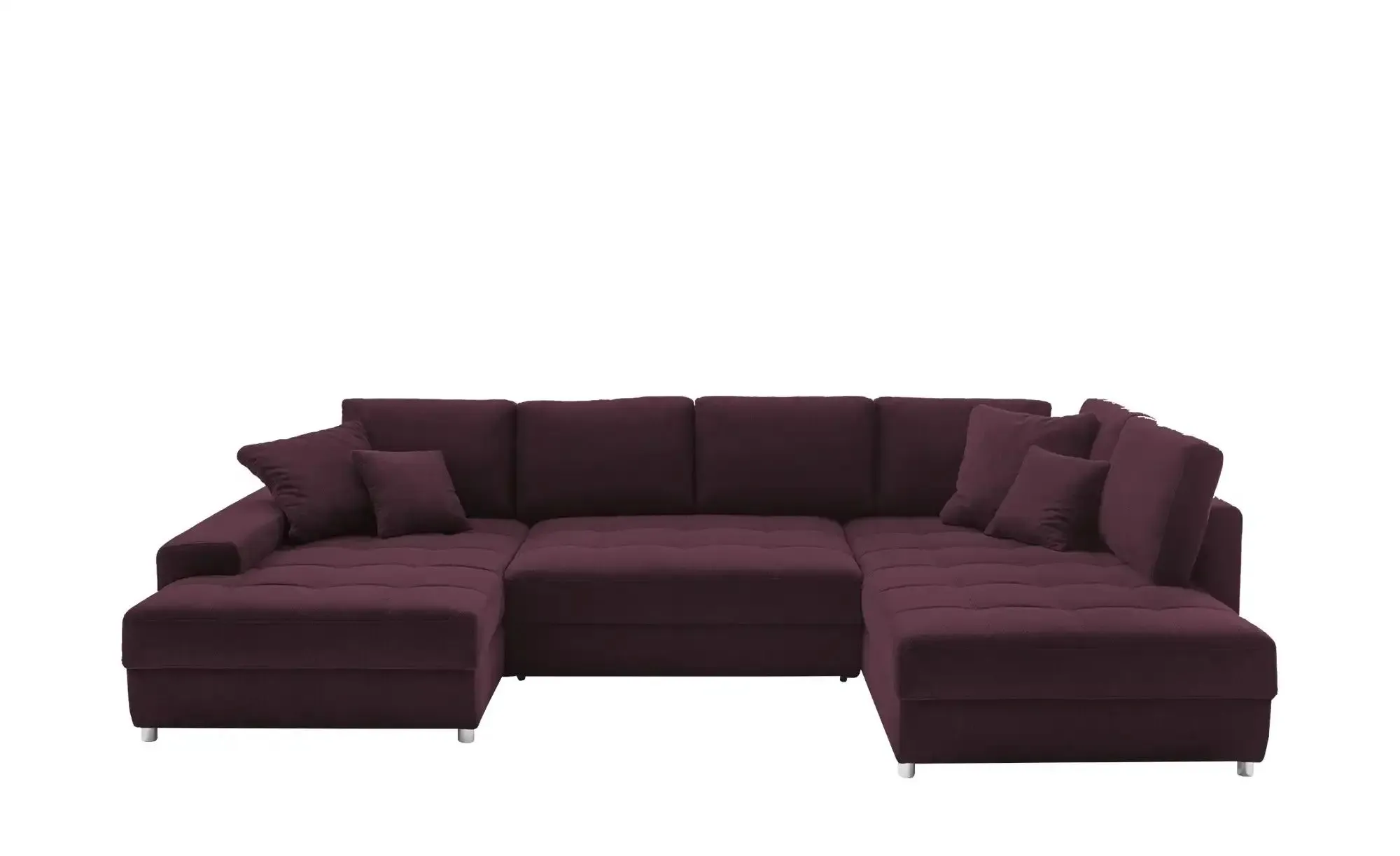 bobb Wohnlandschaft  Arissa de Luxe ¦ rot ¦ Maße (cm): B: 353 H: 84 T: 215.0