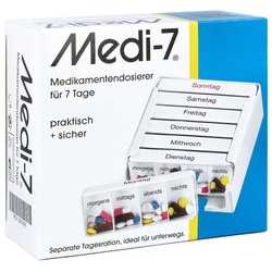 Medi 7 Medikamenten Dosierer für 7 Tage