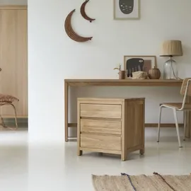 Tikamoon Kinderschreibtisch Eden 160 cm Eiche beige