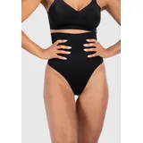 SMILODOX High Waist String Nysa Schwarz M
