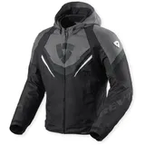 RevIt! Revit Quantum 3 H2O Textiljacke schwarz/grau M