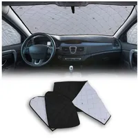 Omac Magnetischer Auto Vorhänge Thermo Sonnenschutz kompatibel mit Mercedes Vito W639 2003-2014