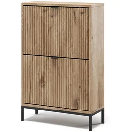 Vicco Eliza 60 x 92 x 0 cm 2 Klappschubladen braun