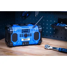 BGS 7487 Akku DAB Radio Hybrid schwarz