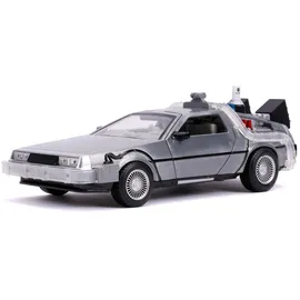 Jada 253255021 - Time Machine Back to the Future 2 Silber 1:24