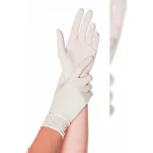 Hygostar Einmalhandschuhe, Latex, Handschuhe "Skin Light" weiß, 100 Stück