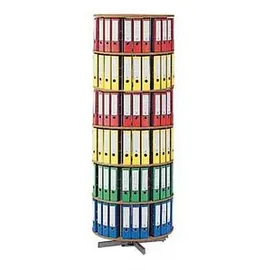 REEF Ordnerdrehsäule DIN A4 228 mm Braun 144 St.