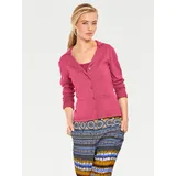 Heine Feinstrickjacke pink 36