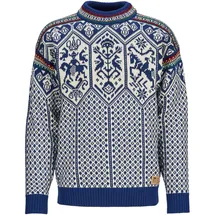 Dale of Norway Lillehammer Pullover Indigo / Mustard / Bottle Green XL