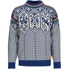 Dale of Norway Lillehammer Pullover Indigo / Mustard / Bottle Green XL