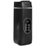 Elektrischer Mixer (420 Ml) Für Smoothies, Multifunktionale Zitruspresse, Kompaktes Design Für Reisen Und Zuhause, Schwarz.