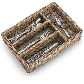 Zeller Besteckkorb 35 x 25 x 7 cm 1-tlg. braun