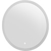 LED-Lichtspiegel PLACES OF STYLE Spiegel R80 Spiegel Gr. T: 3 cm Ø 80 cm, silberfarben Kosmetikspiegel