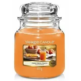 Yankee Candle Farm Fresh Peach mittelgroße Kerze 411 g