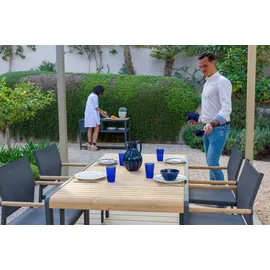 Outdoor Edge AMBER Gartenstuhl 58 x 59 x 88 cm anthrazit stapelbar