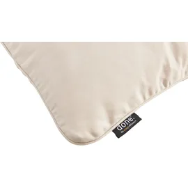 done.® »Uni« unifarben, Reißverschluss, Kissenhüle ohne Füllung, 1 Stück weiß