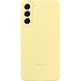 Samsung Silicone Cover für Galaxy S22+ Butter Yellow