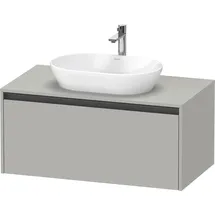 Duravit Waschtischunterschrank 1 Auszug 100 x 55 x 46 cm Betongrau Matt