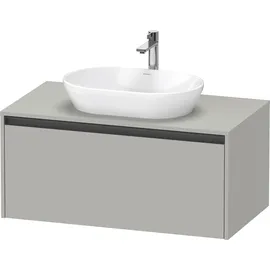 Duravit Waschtischunterschrank 1 Auszug 100 x 55 x 46 cm Betongrau Matt