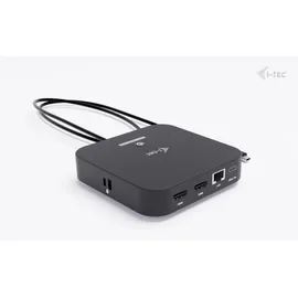 iTEC i-tec USB-C Dual HDMI Docking Station mit Power Delivery 100 W + Charger