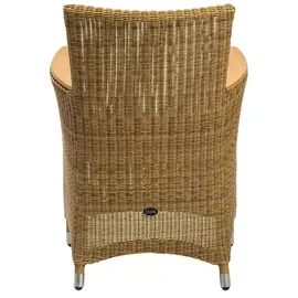 Zebra Technologies Poker Klapptisch Ø 110 x 74 cm braun