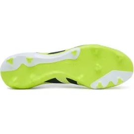 adidas Predator League FG/MG Herren Cloud White/Core Black/Lucid Lemon 46 2/3