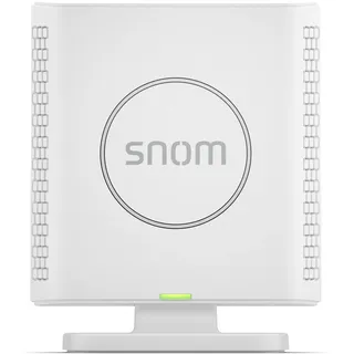 Snom M6 DECT-Repeater Für Schnurlos Erweiterte Reichweite, Kompatibel mit M300/M400/M700/M900, Unterstützt 5 Gespräche, Einzel-/Multizellbasis, Breitband-Audio, 112x90x36mm