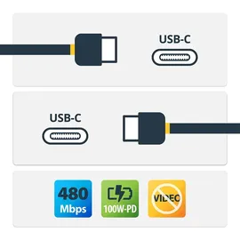 Startech USB-C 4 m Weiß