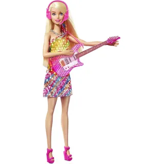 Barbie Big City Dreams Malibu mit leuchtendem Kleid und Musik