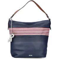 Rieker Damen Schultertasche Tasche H1067, Farbe:Blau - Blau