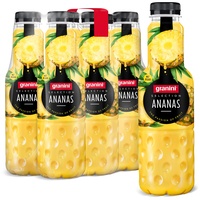 granini Selection Ananas (6 x 0,75l), mindestens 50% Frucht, Ananasnektar, vegan, exotischer Fruchtgenuss, laktosefrei, ideal zum Mixen, mit Pfand
