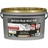 HORNBACH Wandfarbe Meister Polarweiss Plus weiß spritzfrei konservierungsmittelf