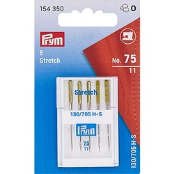 Prym Nähmaschinennadeln "Stretch", Stärke: 75, Inhalt: 5 Stück