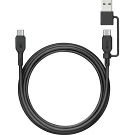 GP 240W Lade- & Sync Kabel USB-C auf USB-C und USB-A