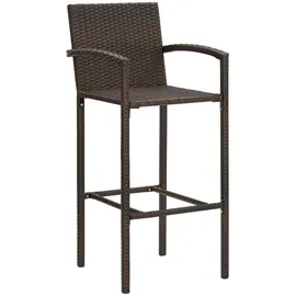 vidaXL Gartenbar-Set 5-tlg. Braun