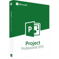 Project 2019 Professional - Produktschlüssel - Sofort-Download - Vollversion - 1 PC - Deutsch