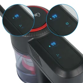 casativo-tech Casativo 2in1-Akku-Handstaubsauger rot/schwarz