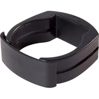 GAH Alberts Befestigungsschelle 6 x 3 cm Schwarz/Kunststoff