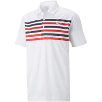 Puma Grint Polo bright white/ski patrol XS