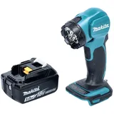 Makita DEADML 815 T1 LED Akku Handleuchte 14,4 - 18 V 160 lm + 1x Akku 5,0 Ah - ohne Ladegerät