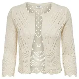 Jacqueline de Yong Strickjacke 'Sun' - Weiß - L