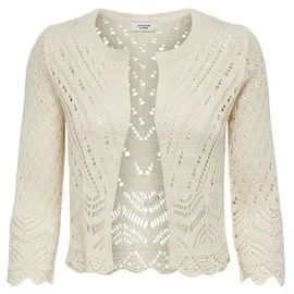 Jacqueline de Yong Strickjacke 'Sun' - Weiß - L