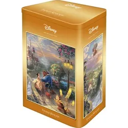 SCHMIDT SPIELE 59926 Puzzle Beauty and the Beast Falling in Love T.Kinkade Nostalgiedos 500 Teile