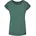 T-Shirt Ladies Extended Shoulder Tee lang geschnittenes T-Shirt für Frauen Paleleaf S S