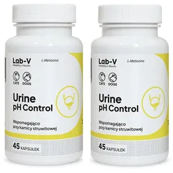 LAB-V Urine pH Control - Unterstützung für Hunde und Katzen mit Struvitsteinen 2x45 Kapseln