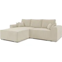 moeblo Ecksofa mit Schlaffunktion und Bettkasten, Couch für Wohnzimmer, Schlafsofa Sofagarnitur Sofa Eckcouch L-Form Wohnlandschaft mit Bettfunktion 250x...