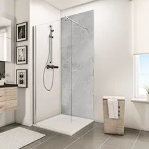 Schulte ExpressPlus DecoDesign Duschrückwand Grau