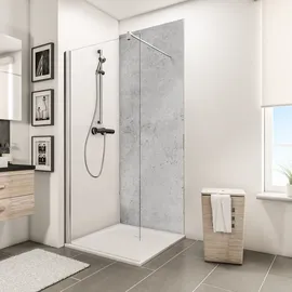 Schulte ExpressPlus DecoDesign Duschrückwand Grau
